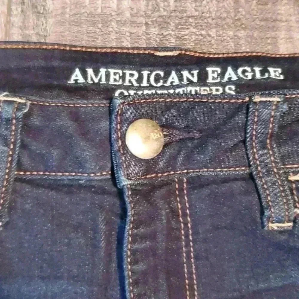 𝐀m𝐞r𝐢c𝐚n E𝐚g𝐥e Jegging J𝐞a𝐧s W𝐨m𝐞n's 8 X-L𝐨n𝐠  𝐄U𝐂 - Picture 4 of 8